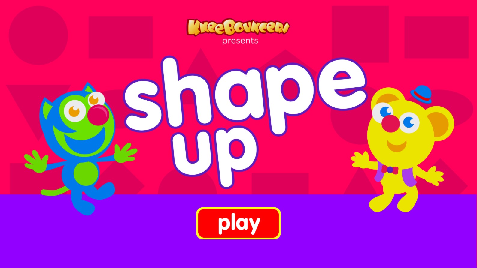 Shape Up KneeBouncers Educational: The Master Challenge
