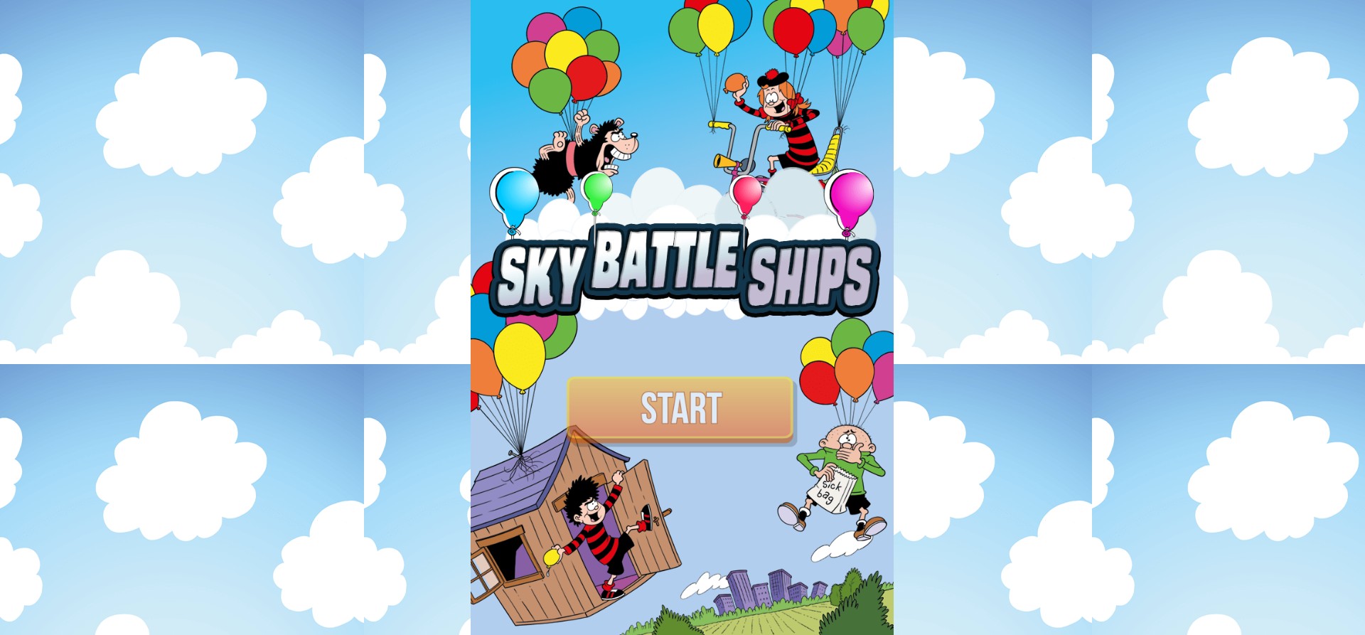 Sky Battleships Dennis and Gnasher: Mythic Play Quest