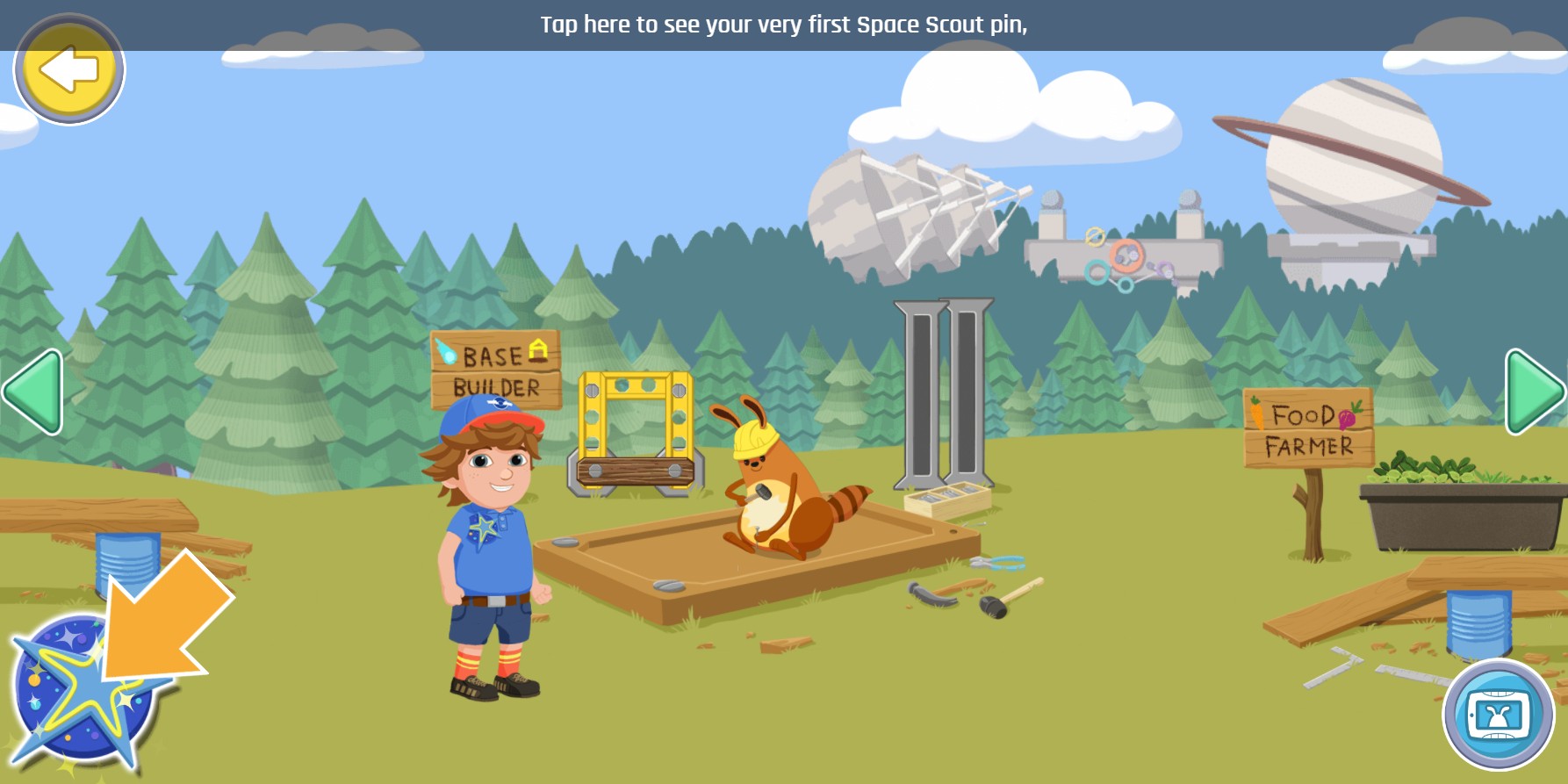 Space Scouts Home Base - Explore the Galaxy Online: Legacy of the Champions