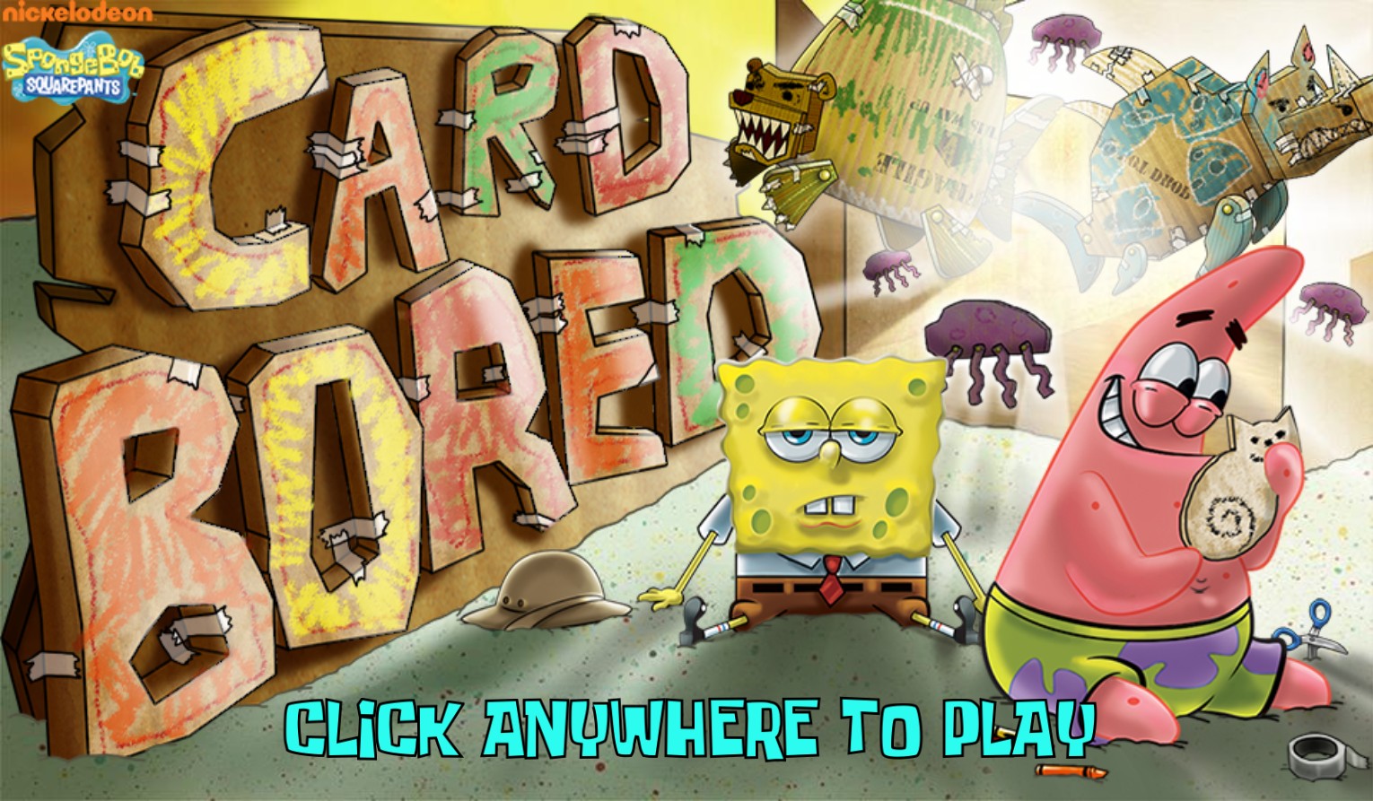 SpongeBob SquarePants Card Bored: The Master Challenge