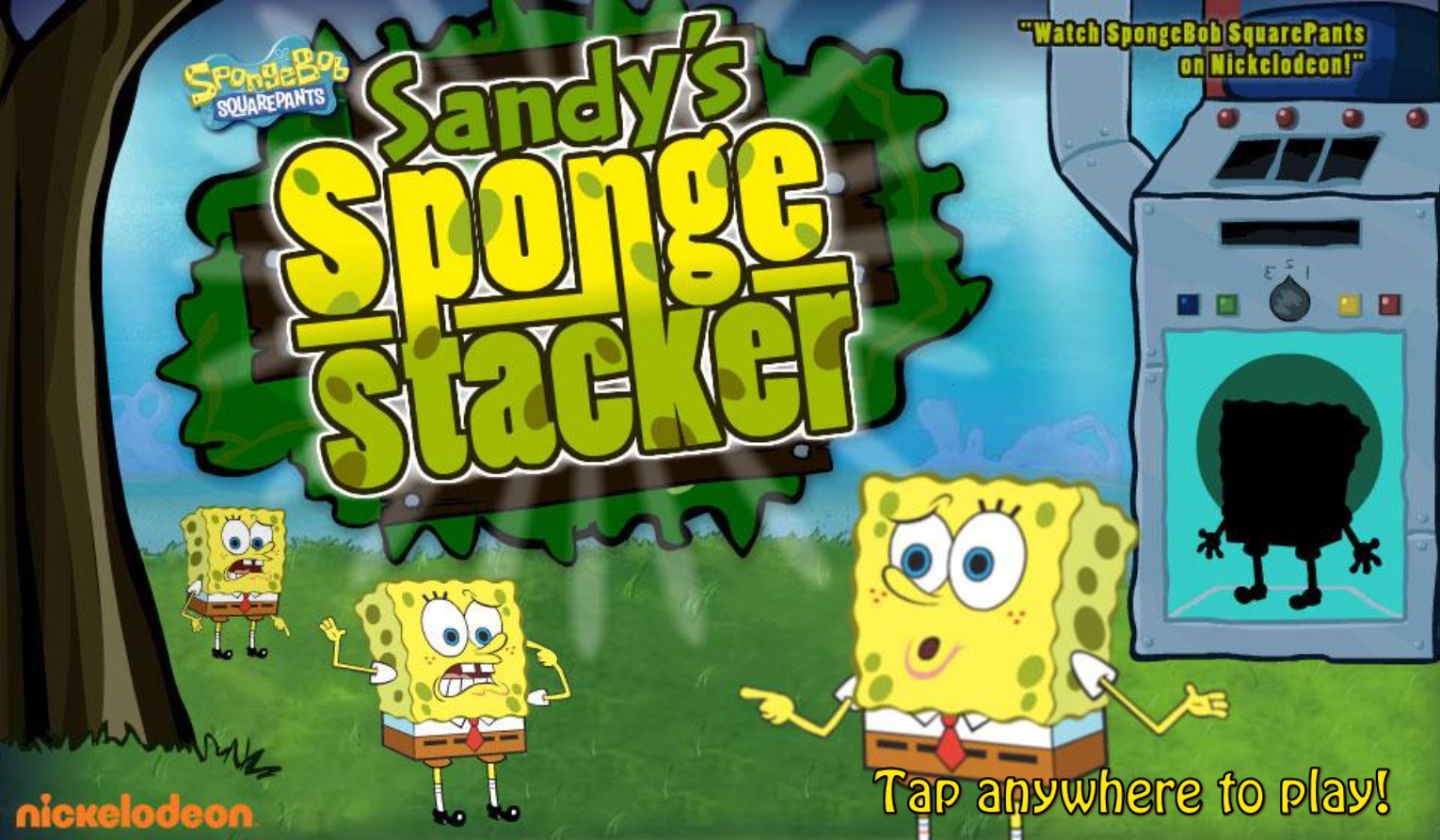 SpongeBob SquarePants Sandy's Sponge Stacker: Pro Gaming Chronicles