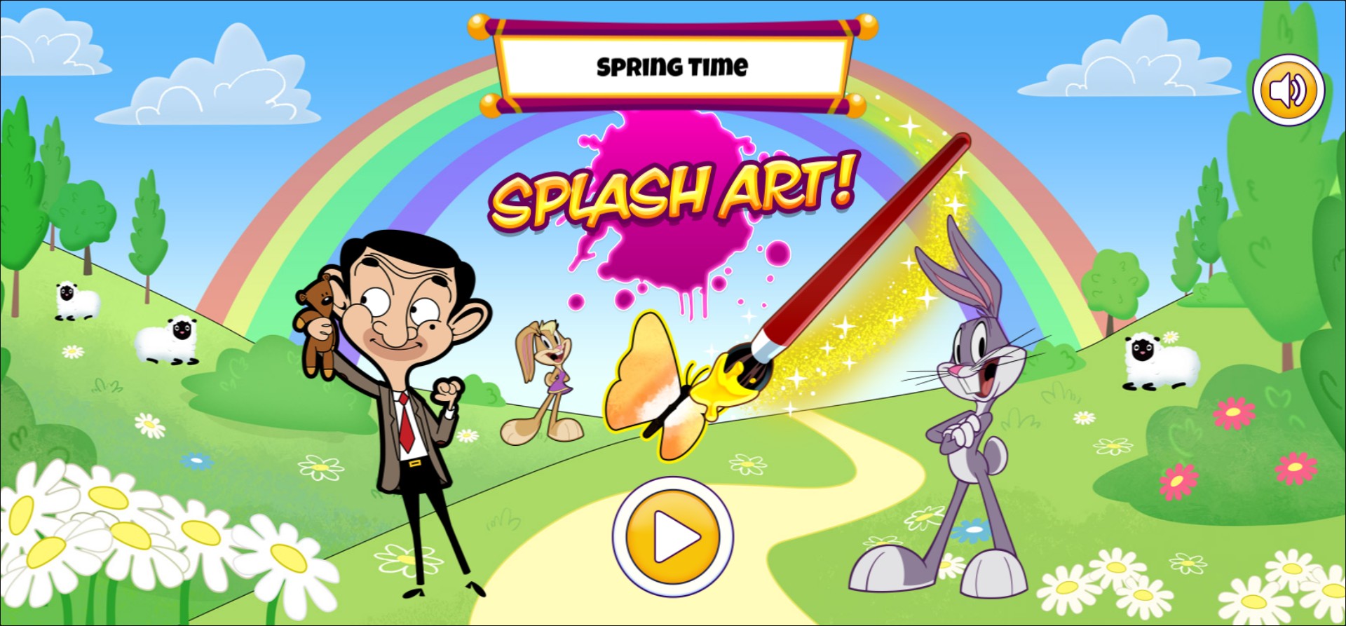 Spring Time Splash Art - Fun Coloring Game with Mr Bean and Looney Tunes: Pro Gaming Chronicles