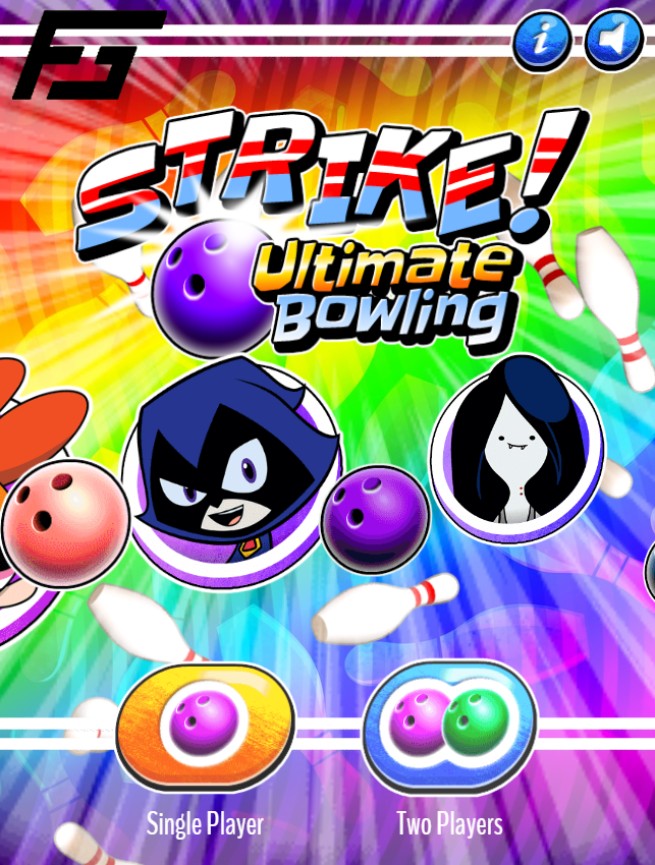 Strike! Ultimate Bowling - Cartoon Network Sports: Pixel Perfect Edition