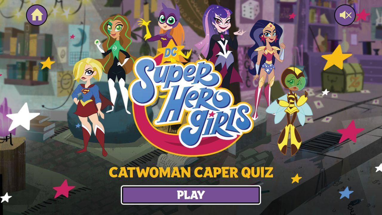 DC Super Hero Girls Catwoman Caper Quiz: Mythic Play Quest