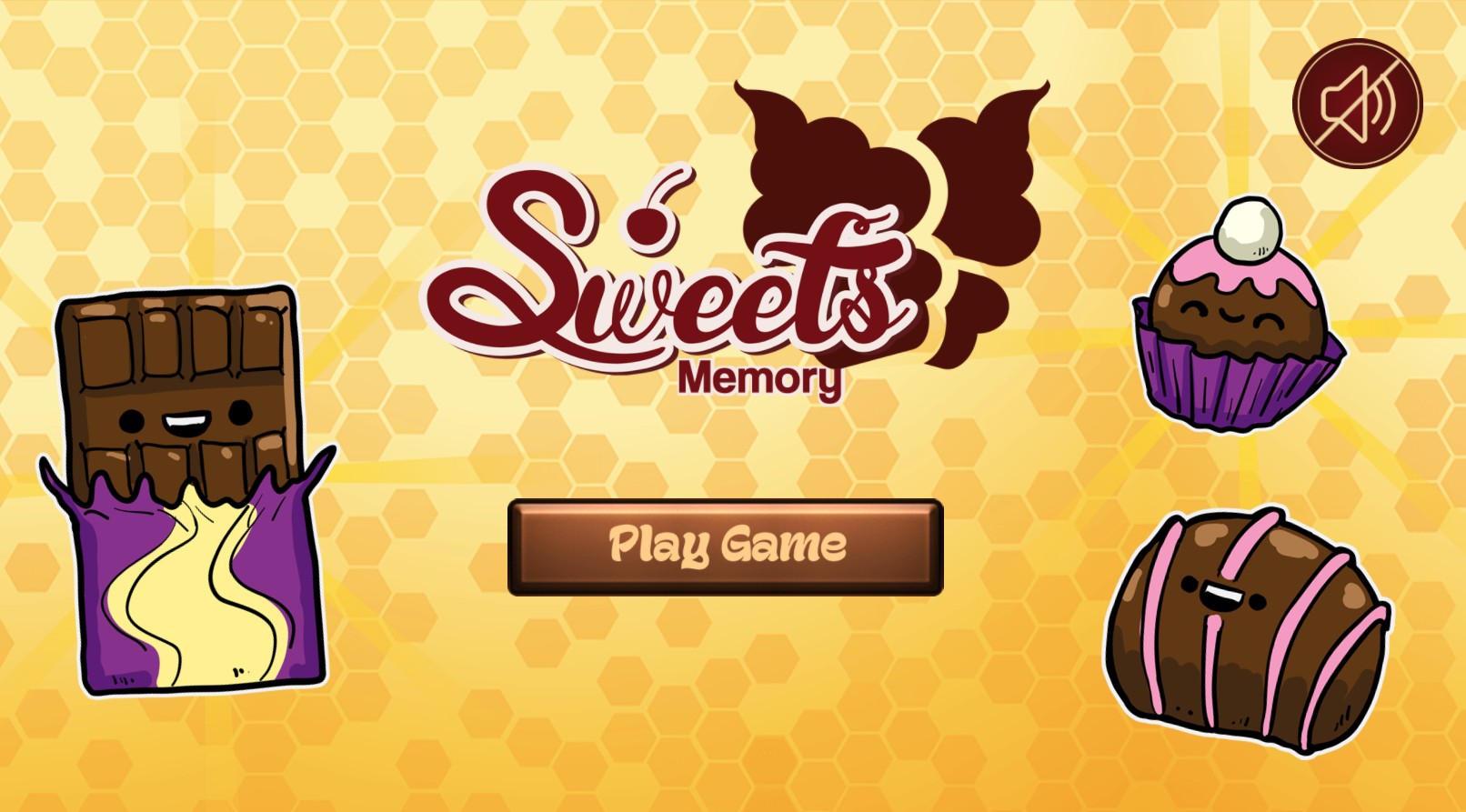 Sweets Memory - Fun Online Matching Game for Kids: Galactic Fun Edition