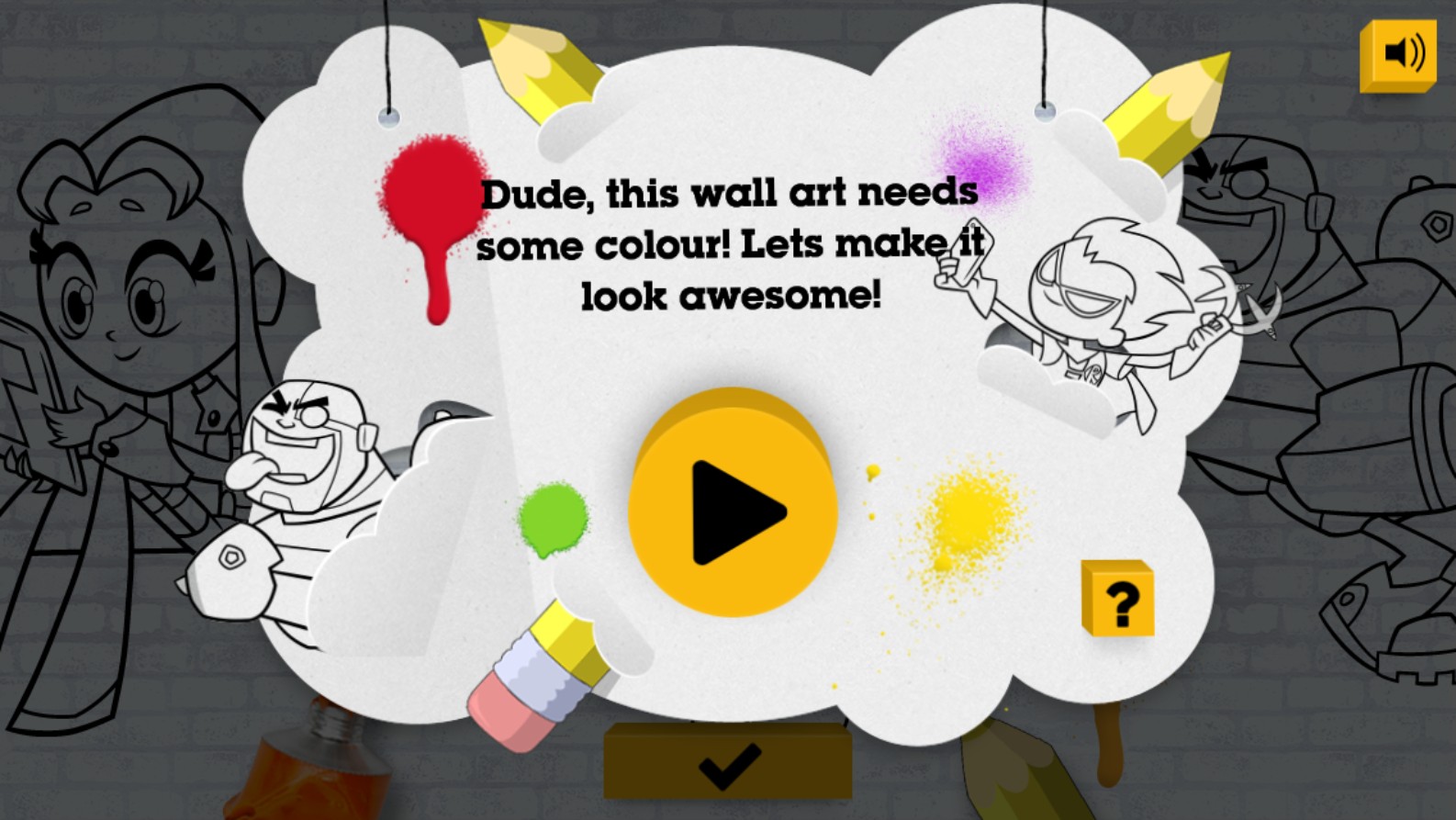 Teen Titans Go! Colour In: The Great Hero Odyssey