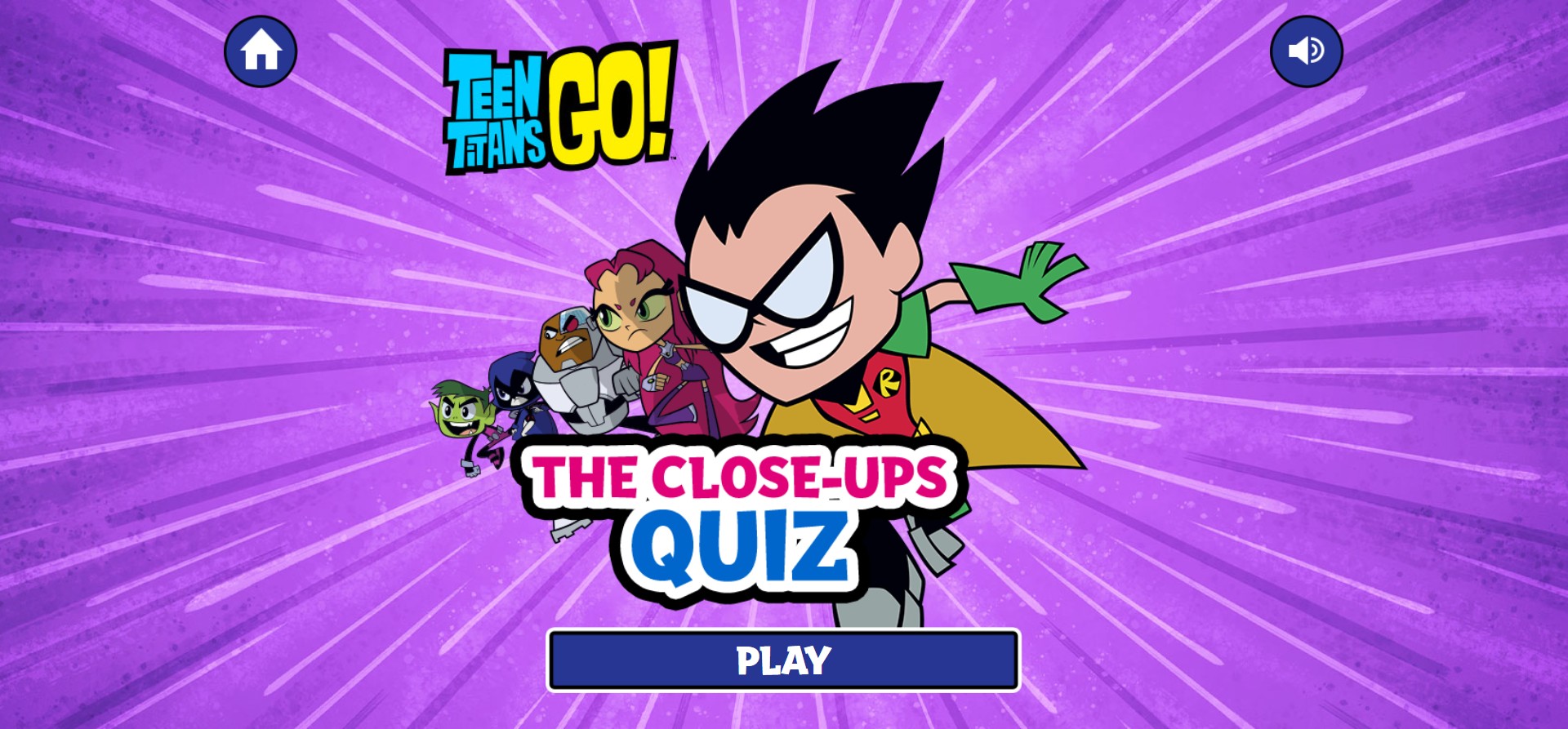Teen Titans Go! The Close-Ups Quiz: Pro Gaming Chronicles