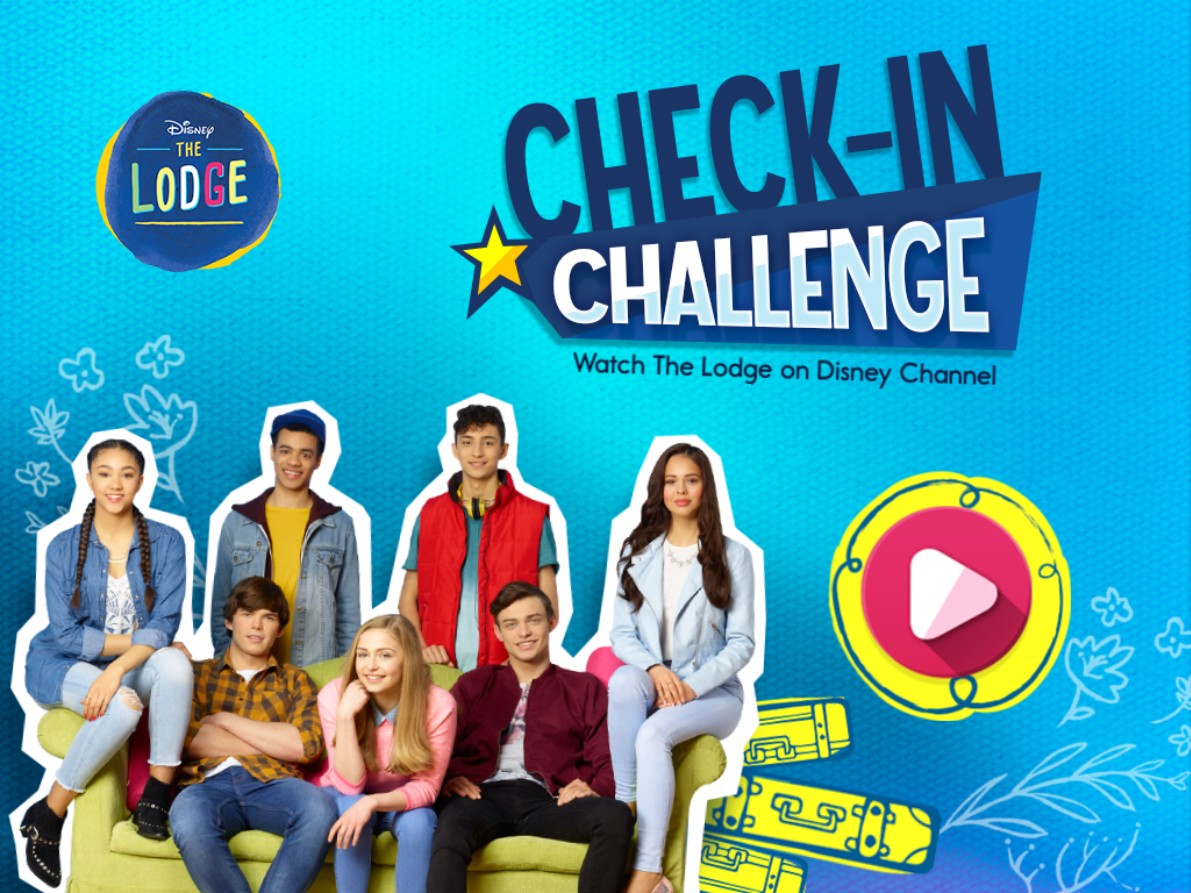 The Lodge Check-In Challenge - Disney Channel: Legacy of the Champions