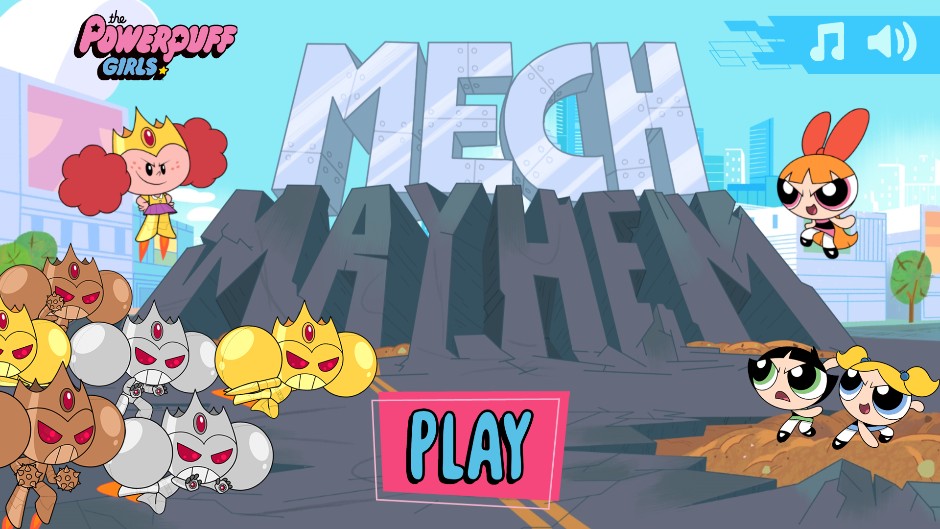 The Powerpuff Girls Mech Mayhem - Play Free: Evolution & Discovery