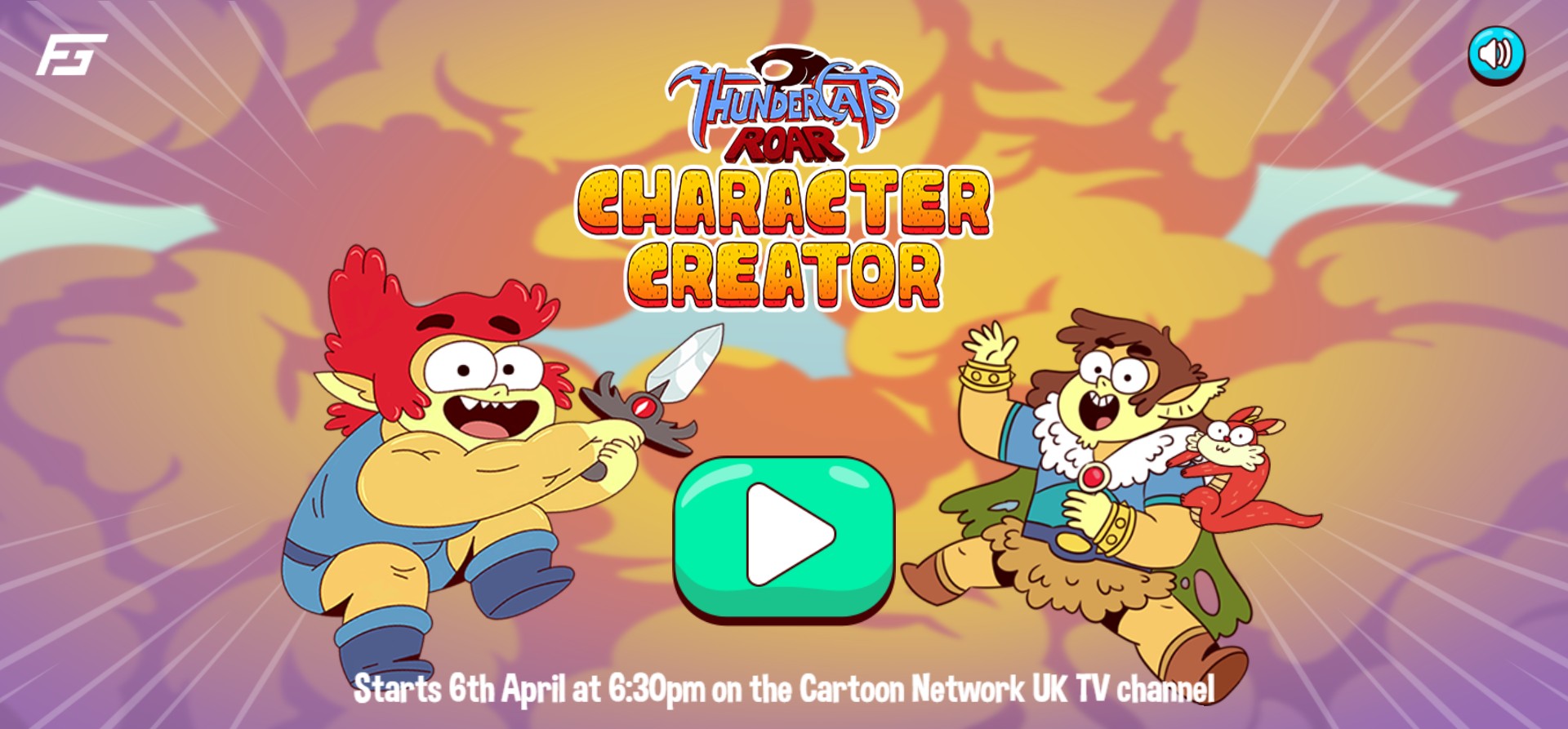 ThunderCats Roar Character Creator: Rising Stars Adventure