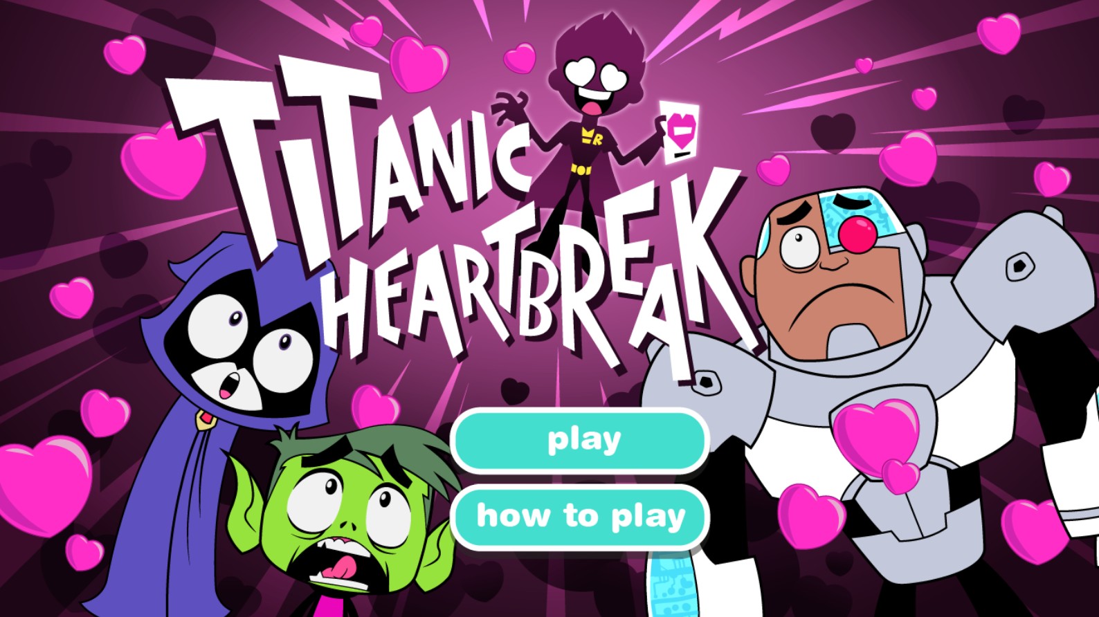 Titanic Heartbreak - Teen Titans Go Valentine Adventure: Pixel Perfect Edition