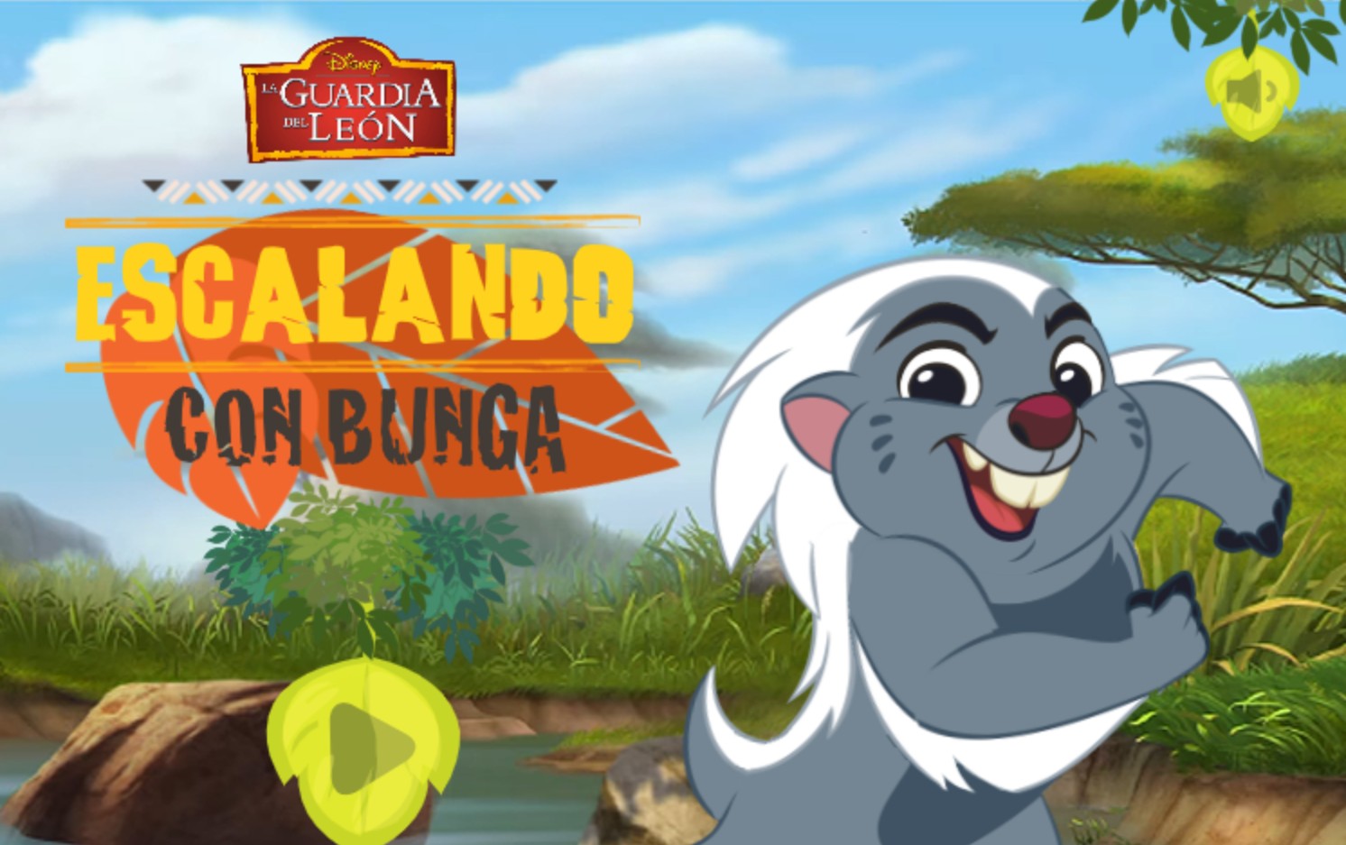 Climbing with Bunga - The Lion Guard Adventure: The Master Challenge