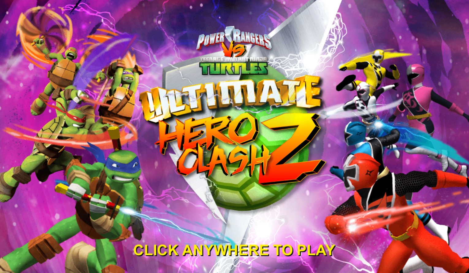 Power Rangers vs Teenage Mutant Ninja Turtles Ultimate Hero Clash 2: Pixel Perfect Edition