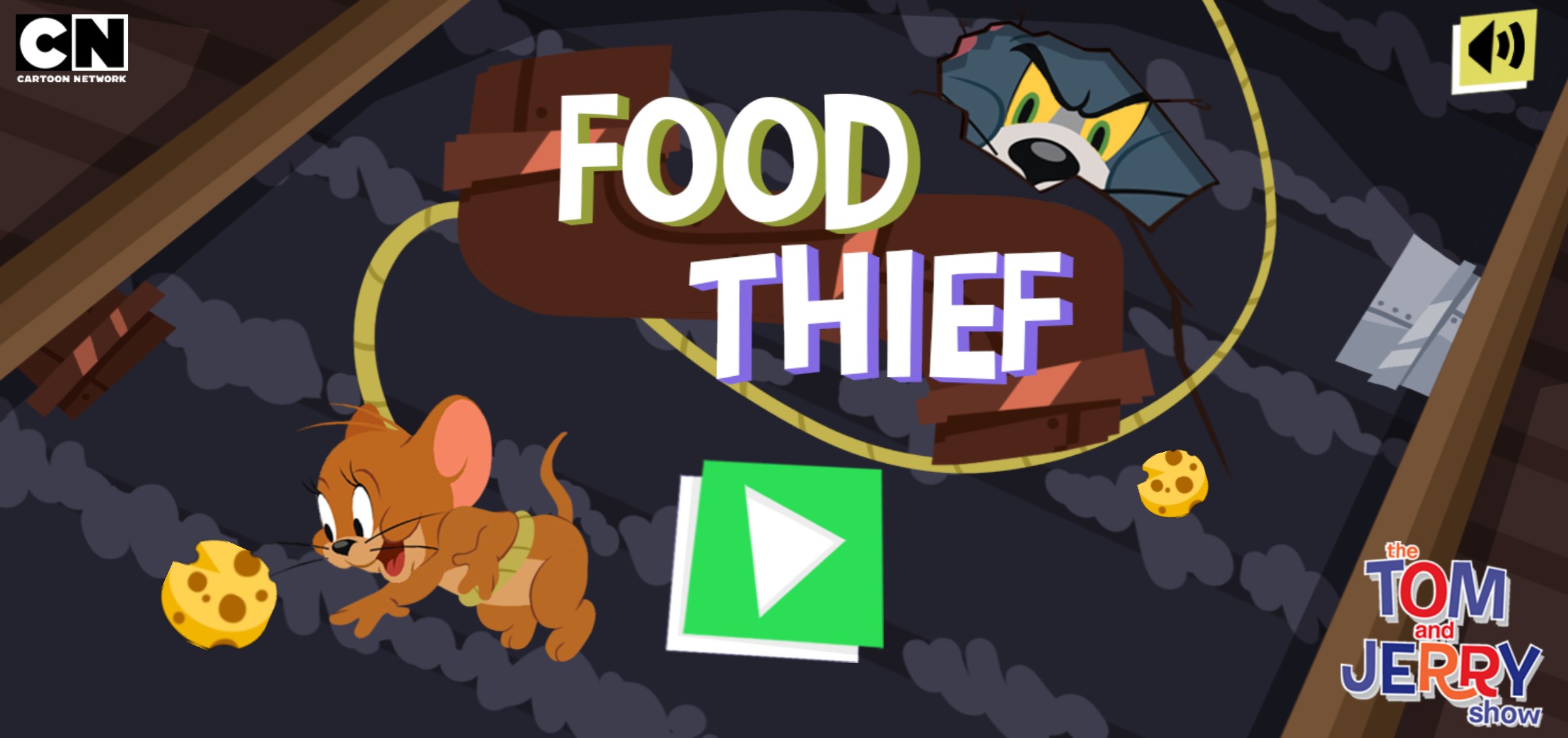 Tom and Jerry Food Thief - Play Online Free: Pixel Perfect Edition