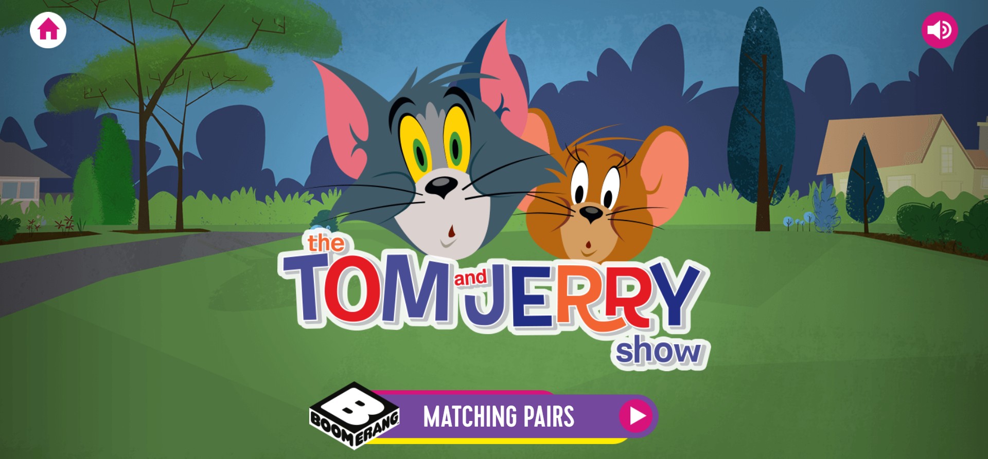 Tom and Jerry Matching Pairs - Fun Memory: Galactic Fun Edition