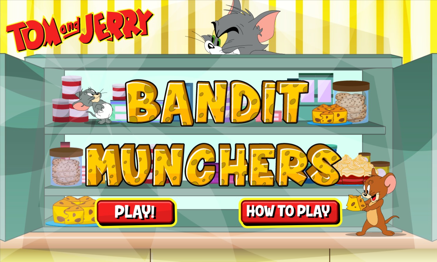 Tom and Jerry Bandit Munchers - Play Free: Origins & Adventures