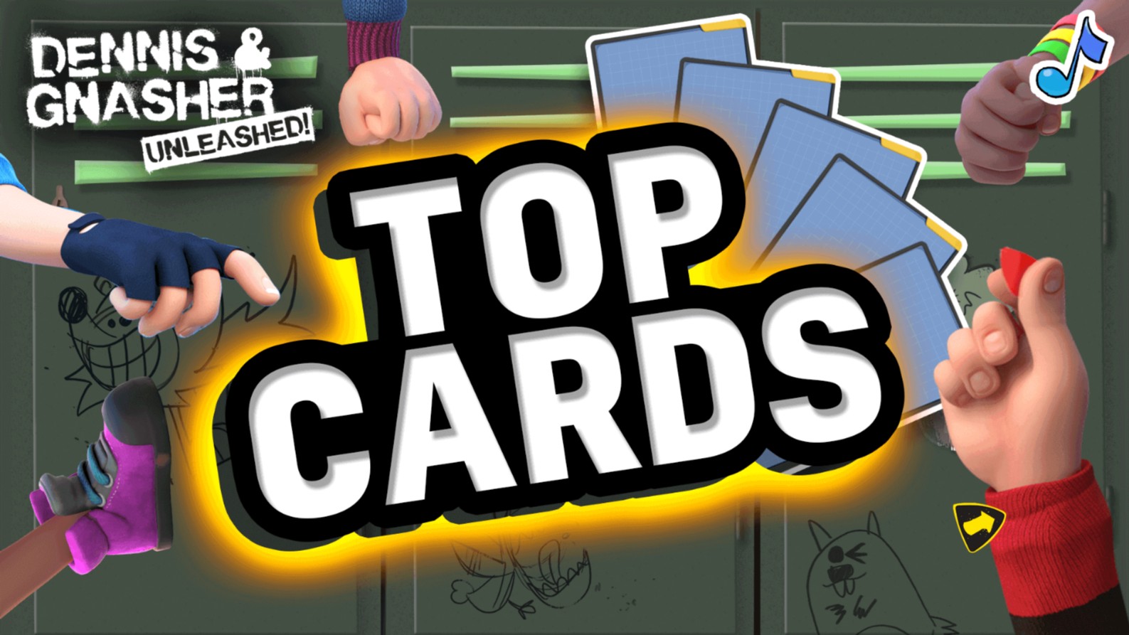 Dennis & Gnasher Top Cards: Classic Reborn Edition