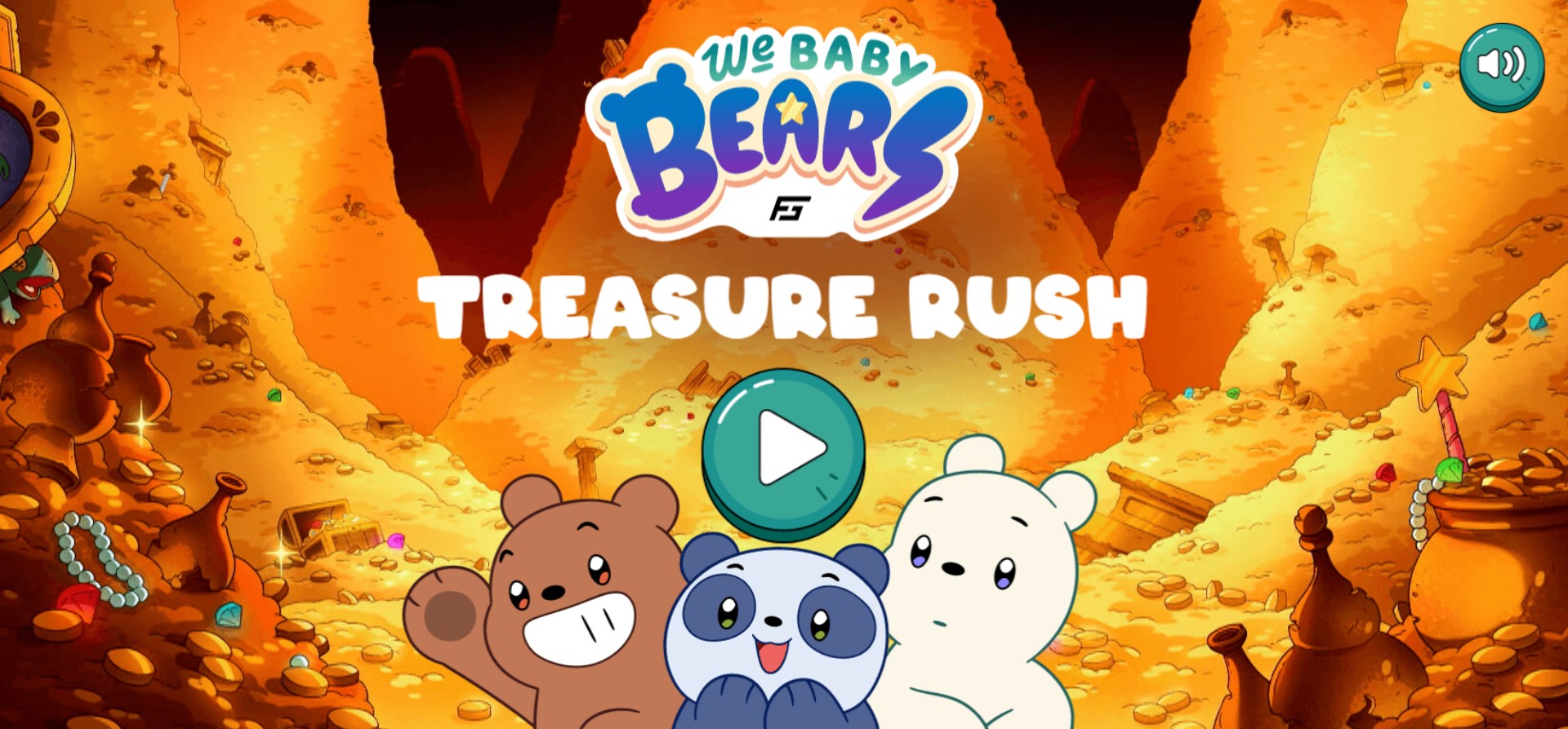 We Baby Bears Treasure Rush - Cartoon Network Adventure: Elite Master Edition