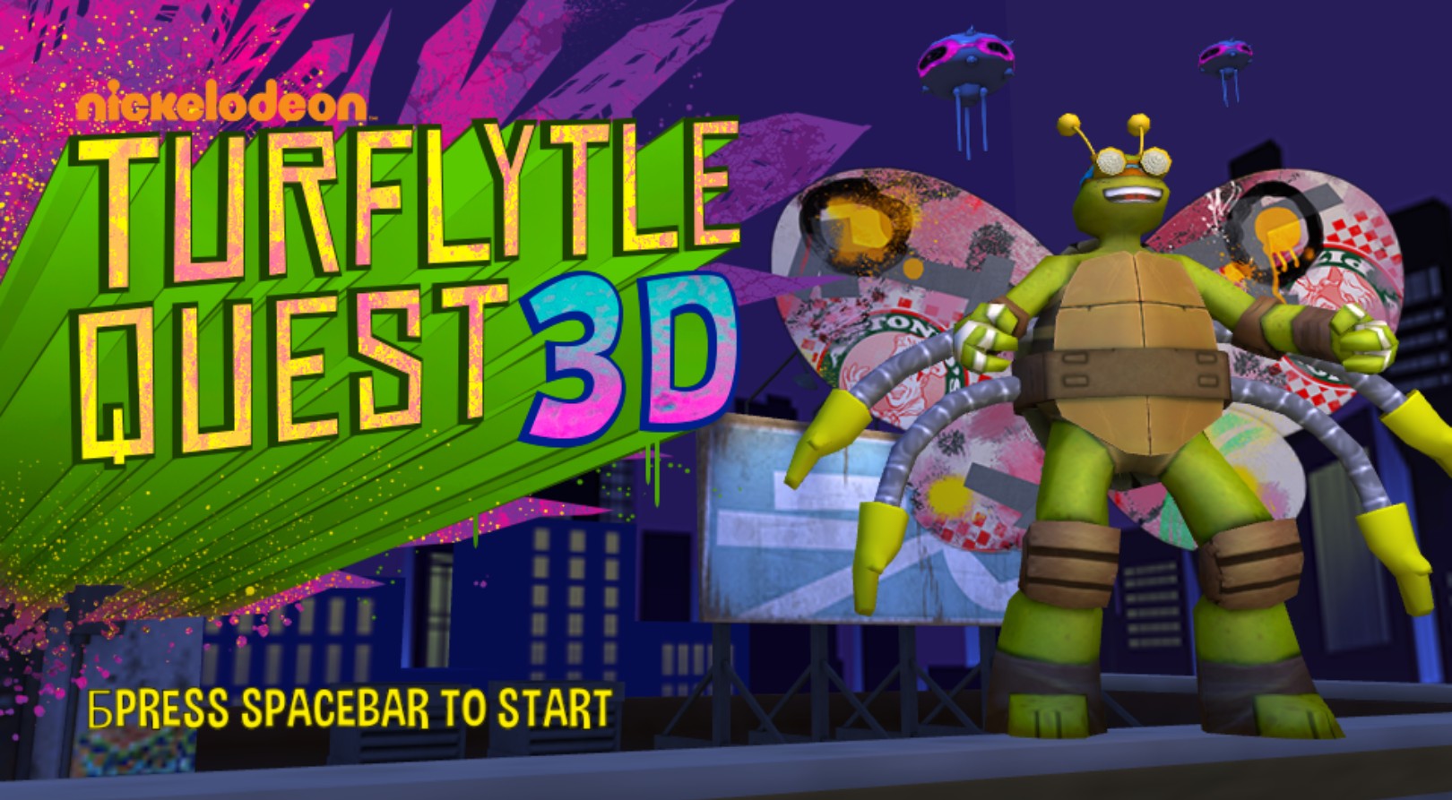 Turflytle Quest 3D Nickelodeon Teenage Mutant Ninja Turtles: Ultimate Fun Experience