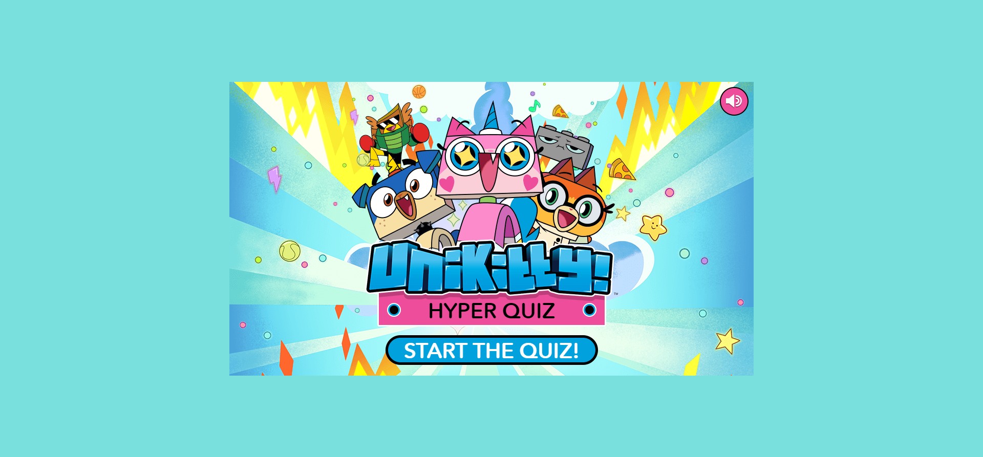 Unikitty Hyper Quiz - Fun Cartoon Network Trivia: The Great Hero Odyssey
