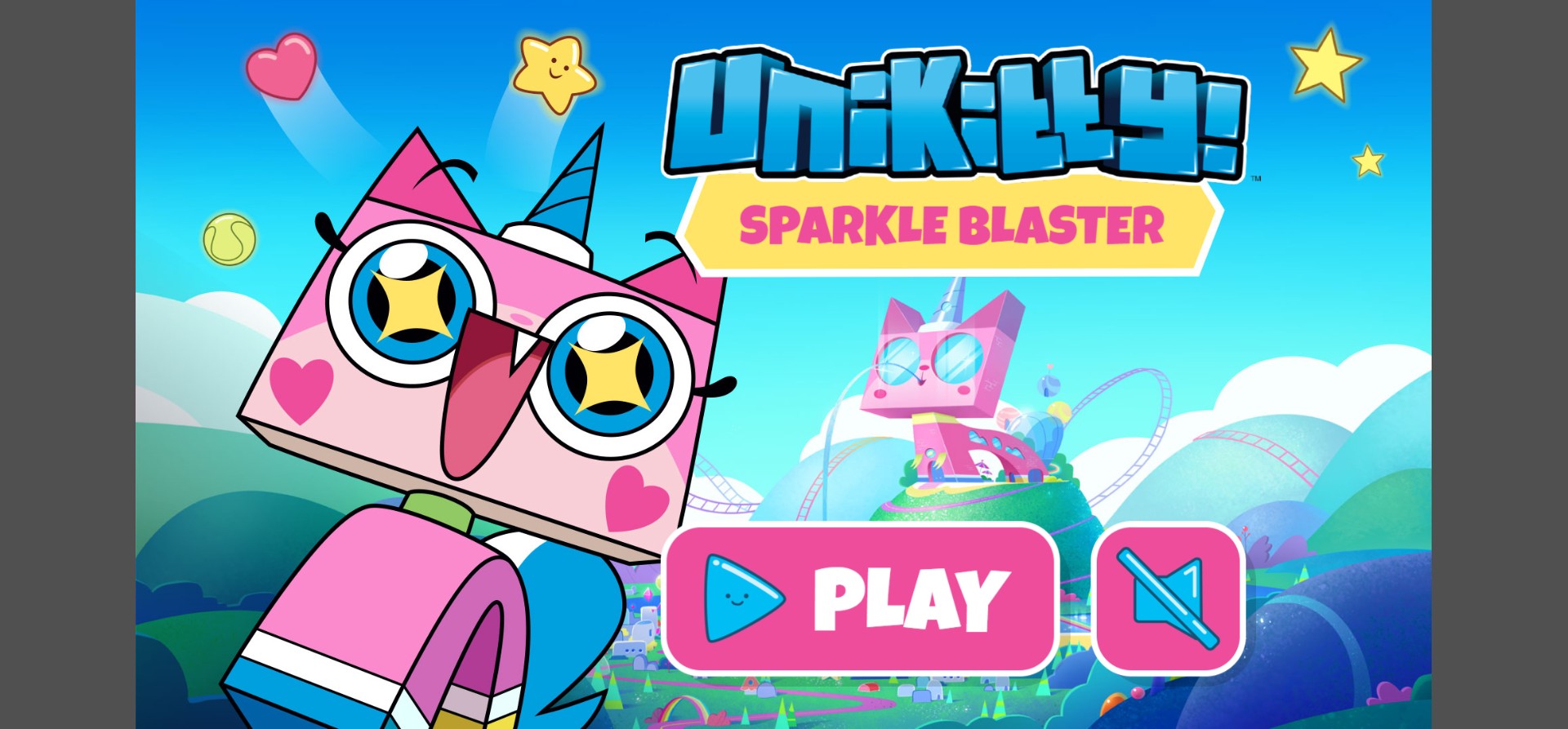 Unikitty Sparkle Blaster - Play Online Cartoon Network: Rising Stars Adventure