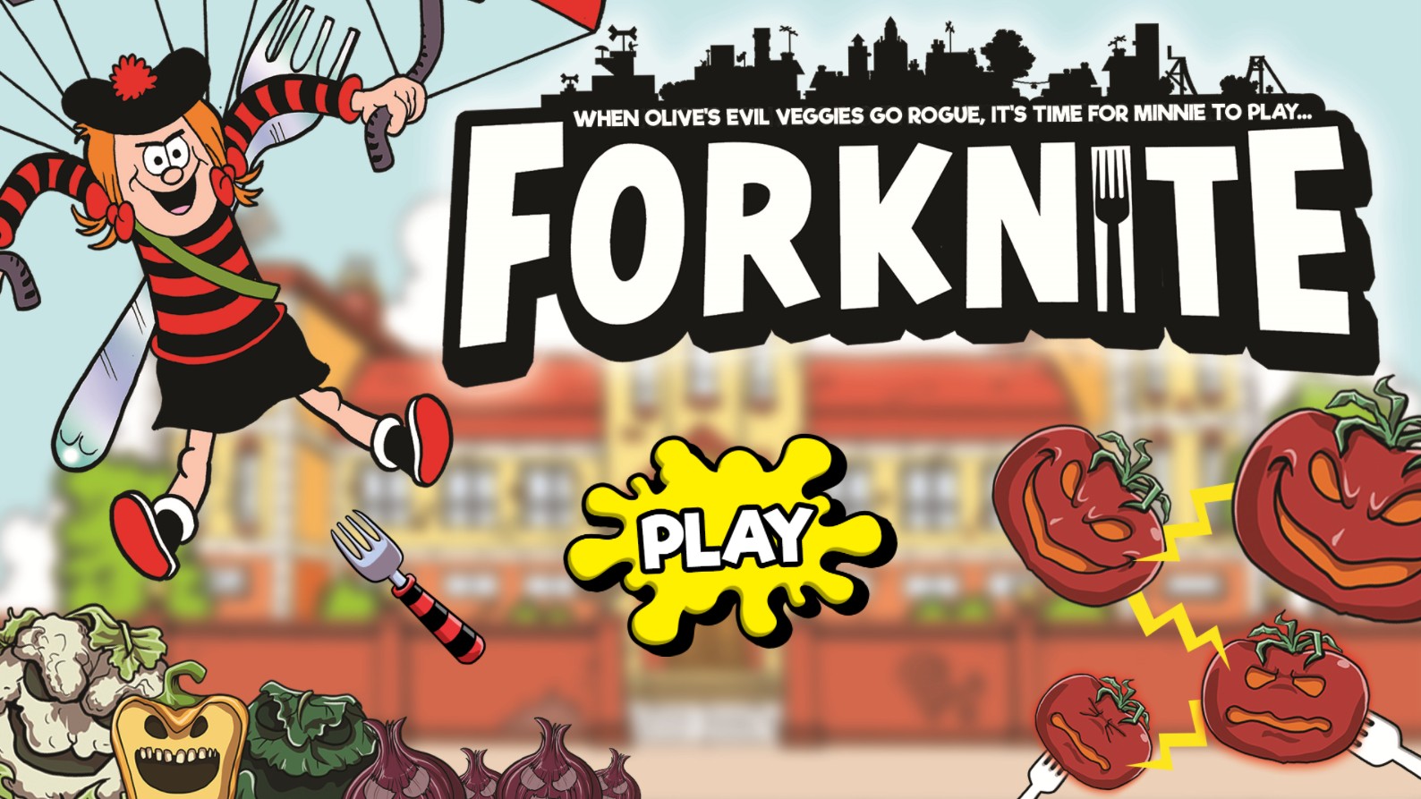 Forknite Minnie Veggie Matching: Epic Quest Adventure