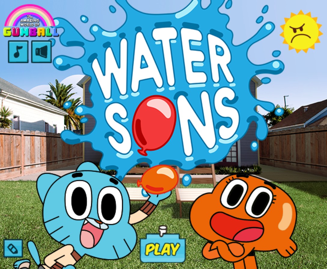 Water Sons Gumball Cartoon Network: Galactic Fun Edition