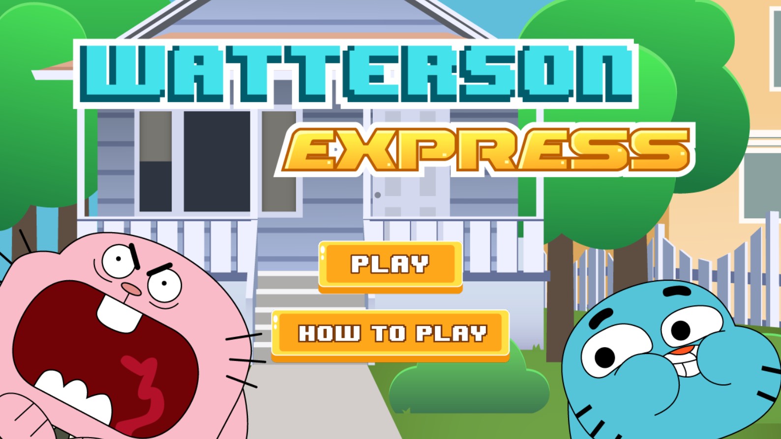 Watterson Express - Play Free Cartoon Network Gumball Games: Rising Stars Adventure