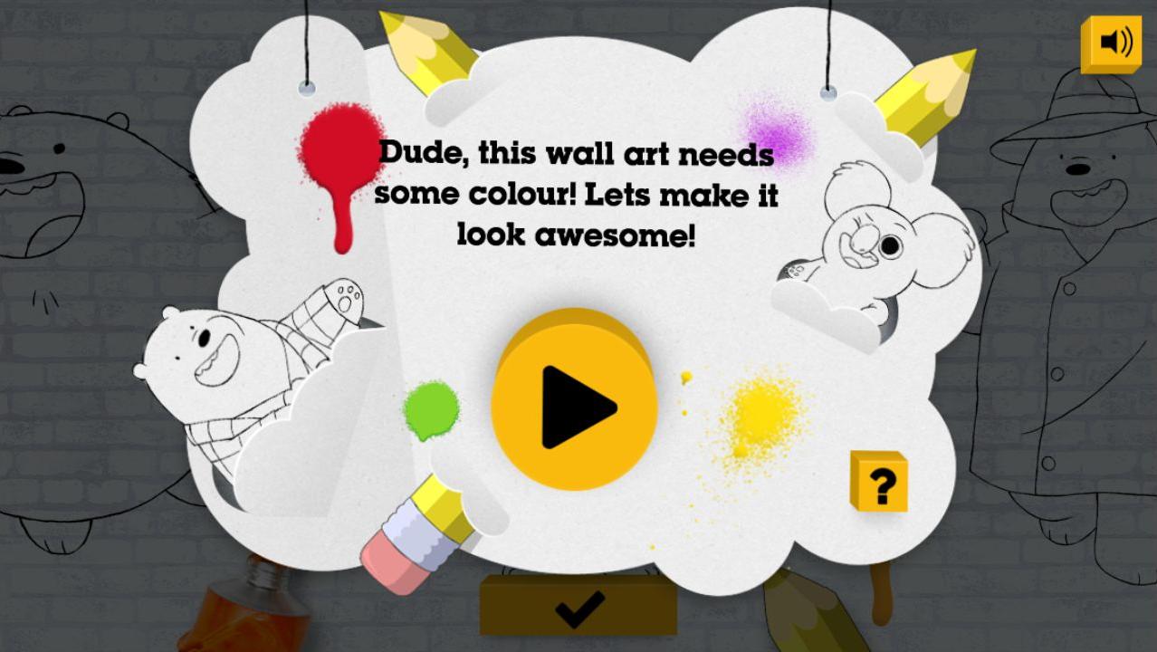 We Bare Bears Colour In Game - Creative Cartoon Network Art Fun: Mythic Play Quest