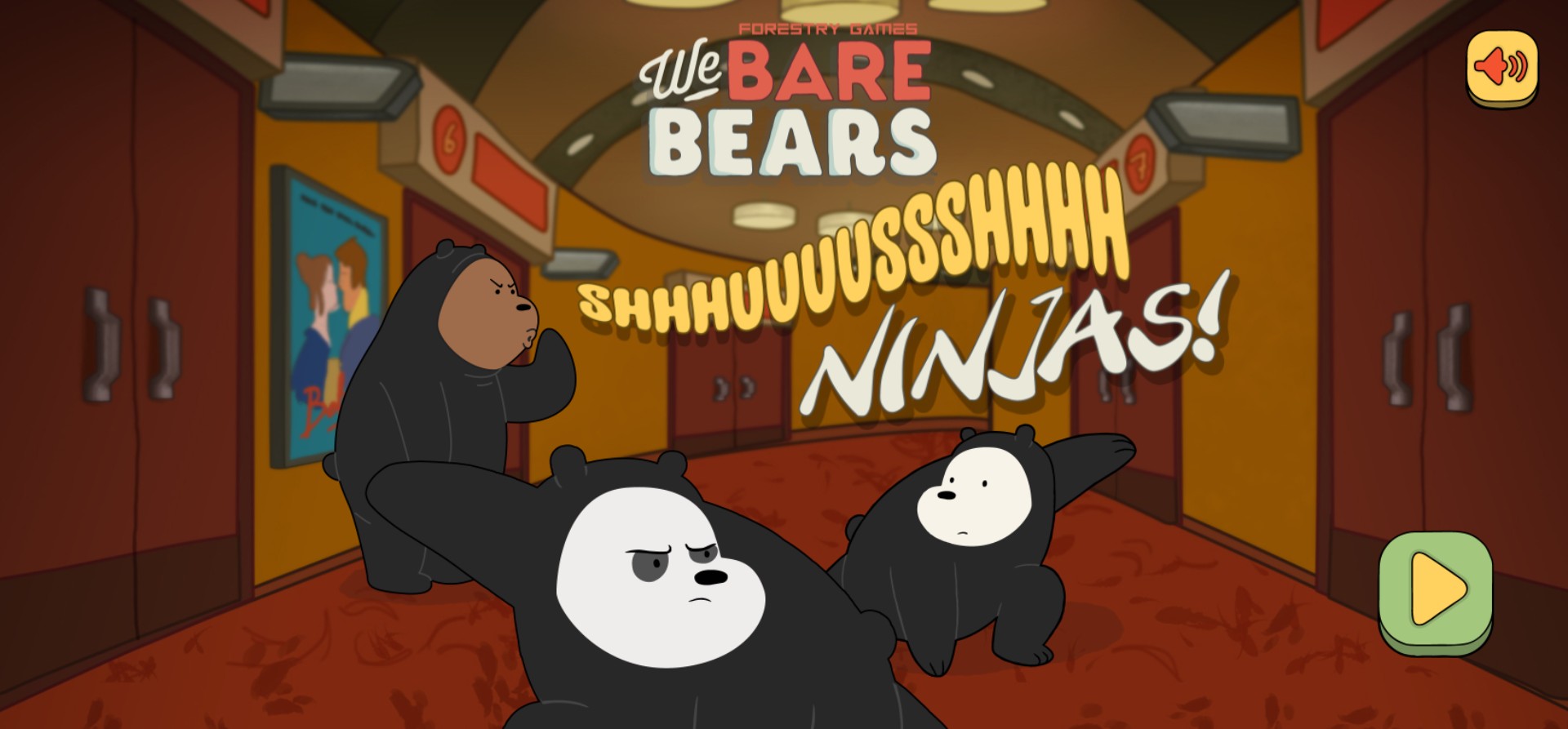 We Bare Bears Shush Ninjas: Classic Reborn Edition