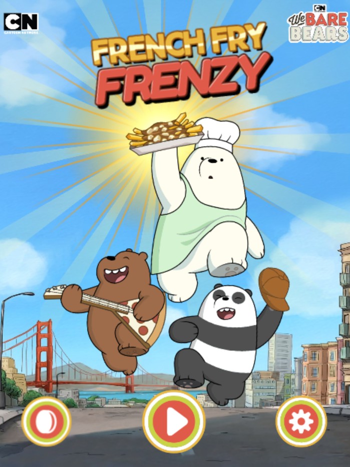 We Bare Bears French Fry Frenzy - Cartoon Network Cooking: Pro Gaming Chronicles