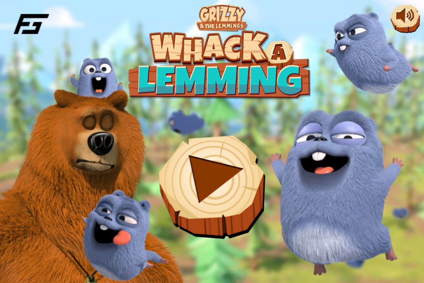 Whack-a-Lemming Grizzy and the Lemmings: Ultimate Fun Experience