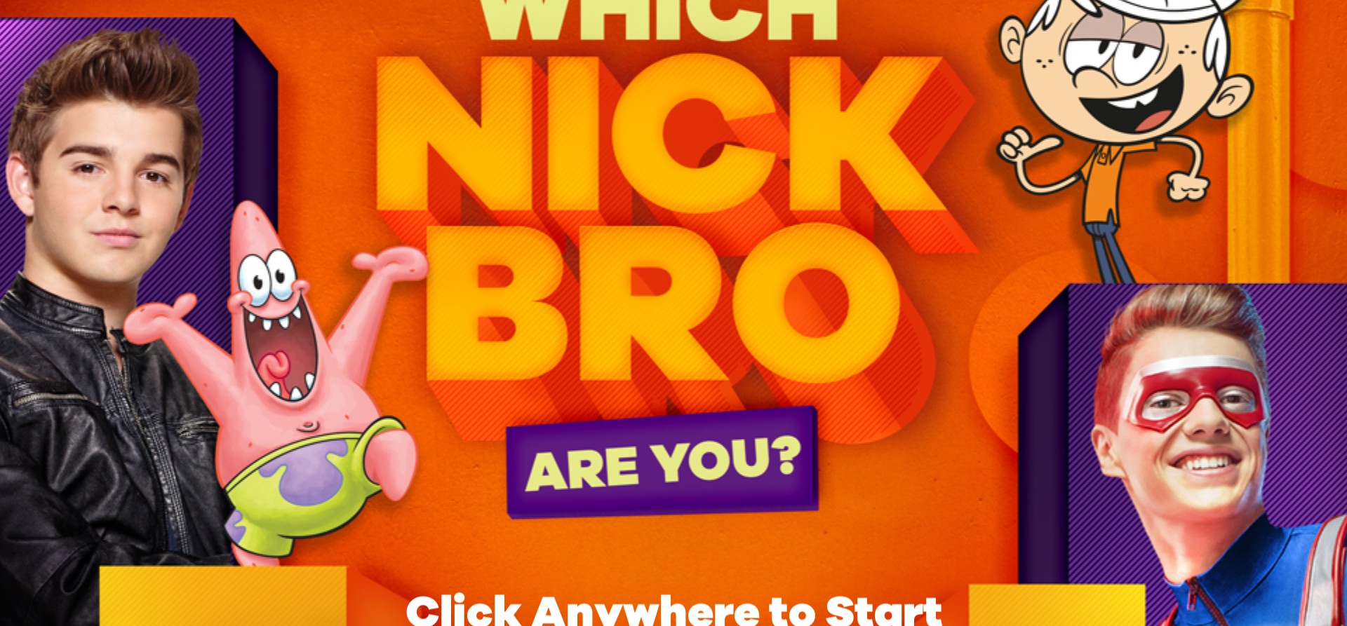 Which Nick Bro Are You - Nickelodeon Personality Quiz: World of Legends
