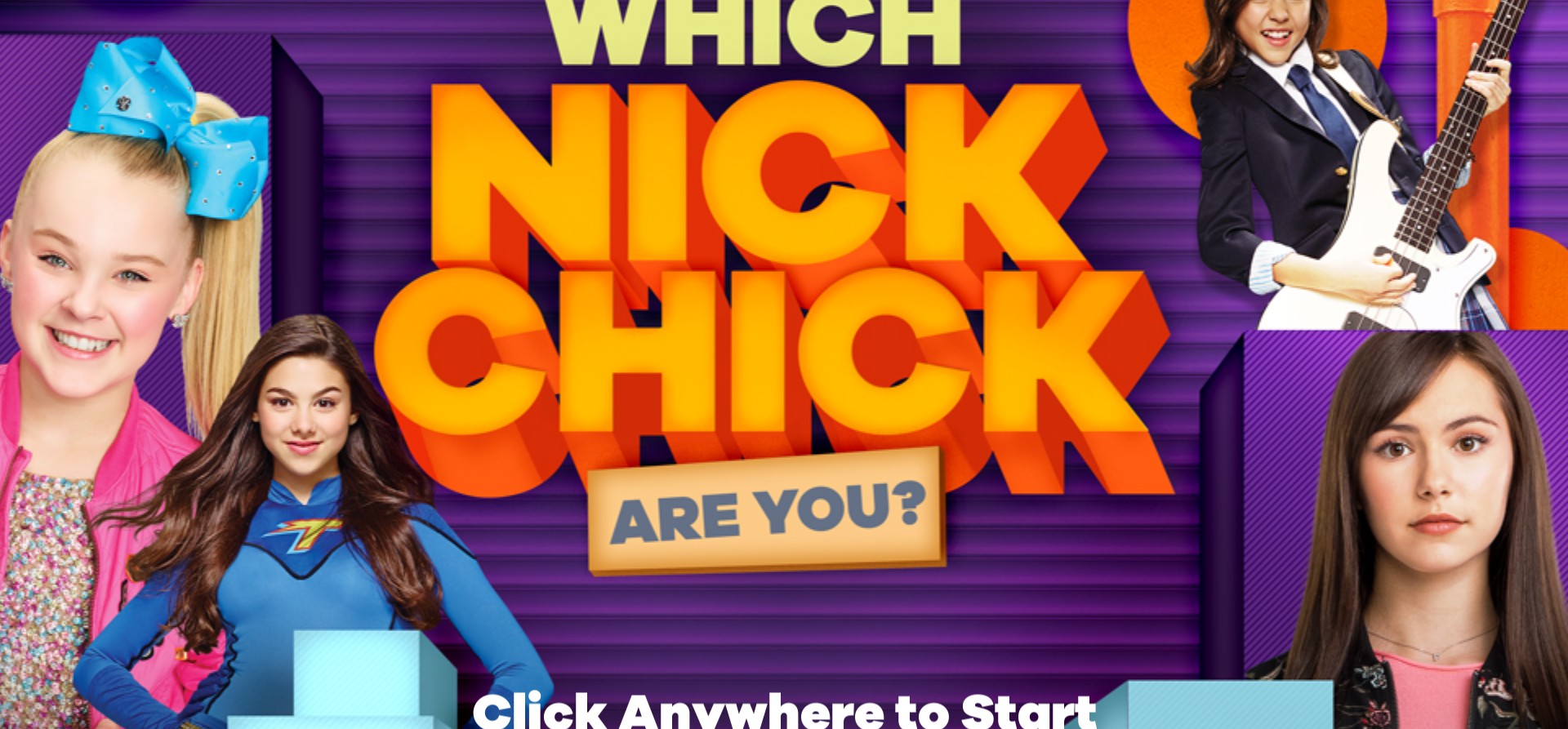 Which Nick Chick Are You? - Nickelodeon Character Quiz: Origins & Adventures