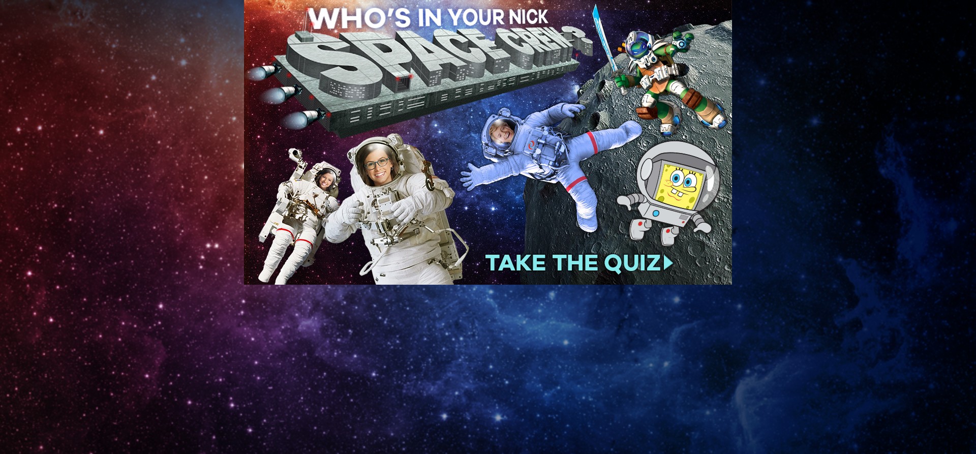 Who's in Your Nick Space Crew - Space Exploration Quiz: Galactic Fun Edition