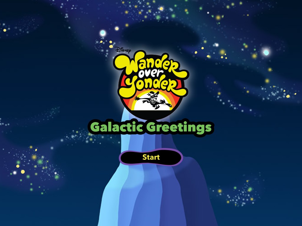 Wander Over Yonder Galactic Greetings: Premium Arcade Edition