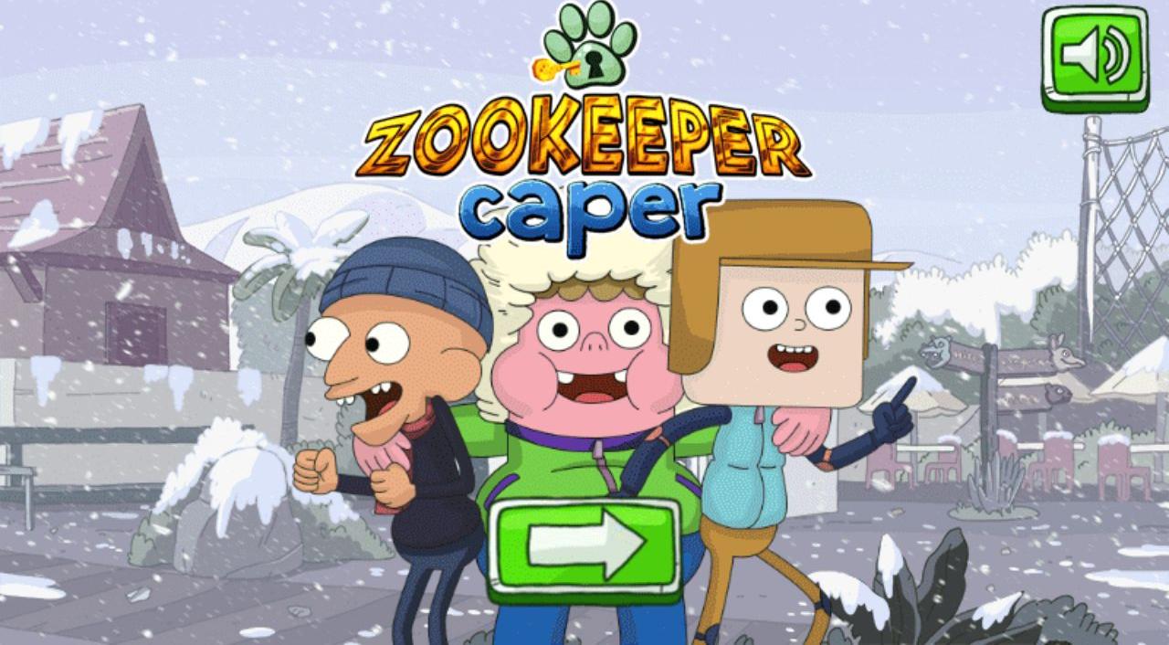 Zookeeper Caper - Play Clarence Adventure: The Master Challenge